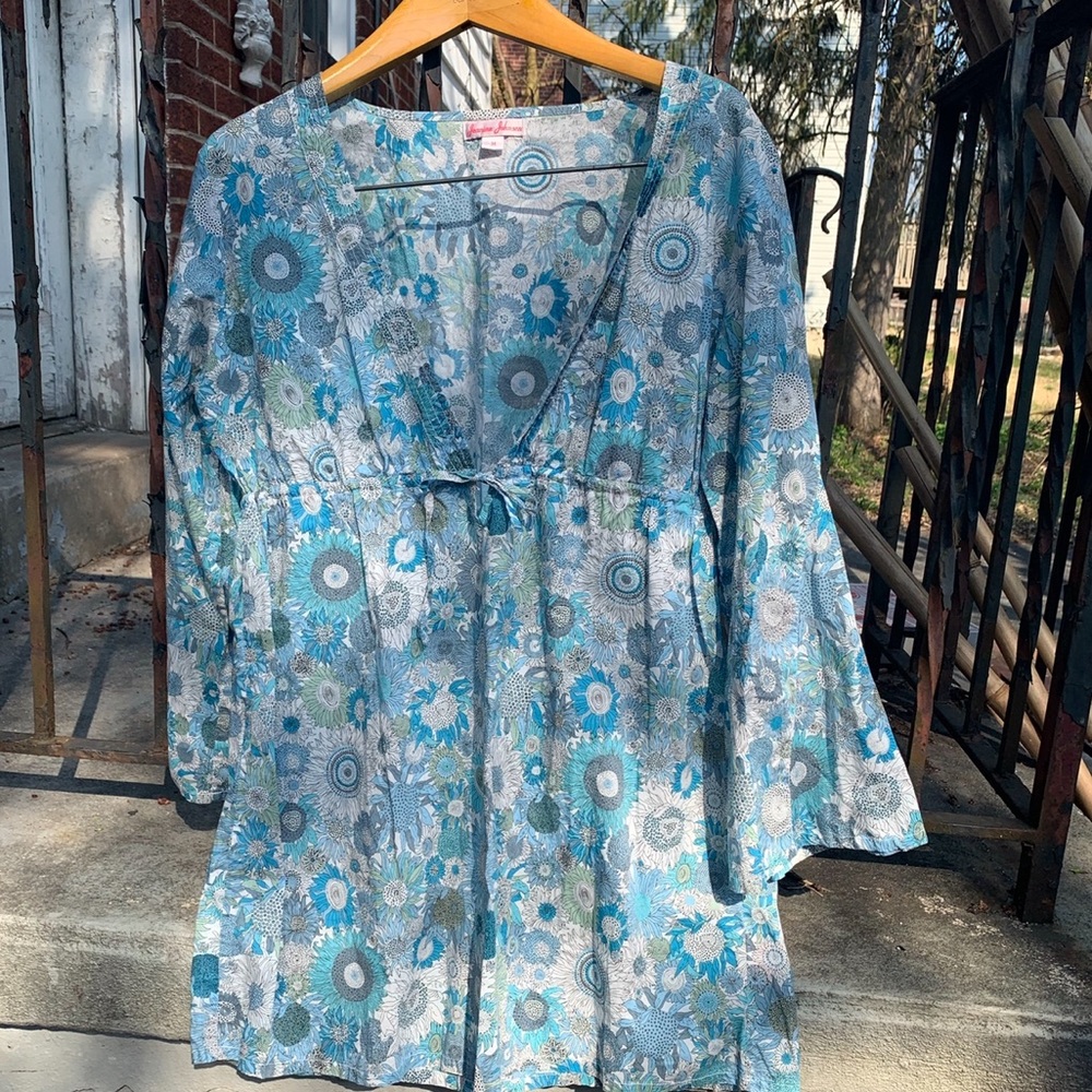 Popover casual cotton dress. Sweet!